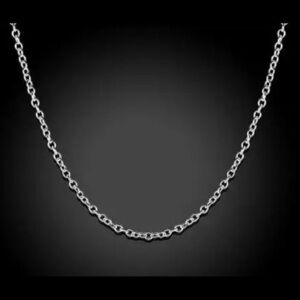 24” 925 STERLING SILVER‎ ROLO CHAIN